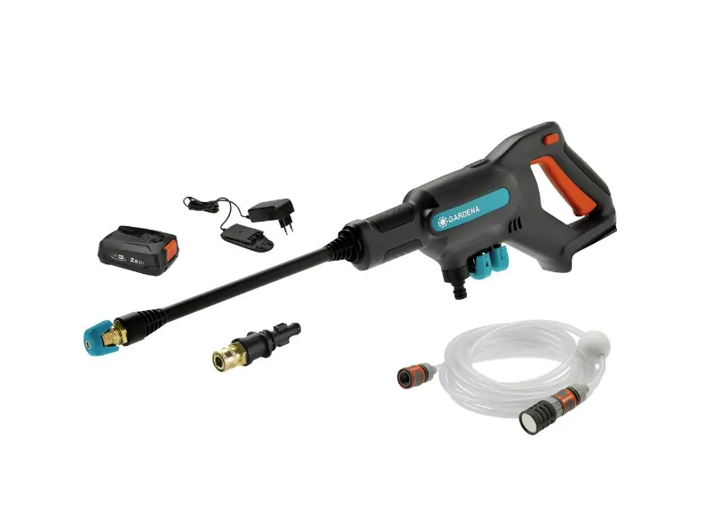 GARDENA AquaClean 24/18 Ready-To-Use Set Mitteldruckreiniger 24 bar